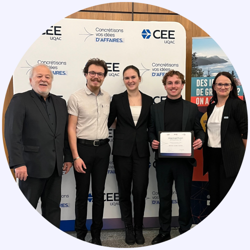 Gagnants Hackathon 2025 - UQAC 3e prix